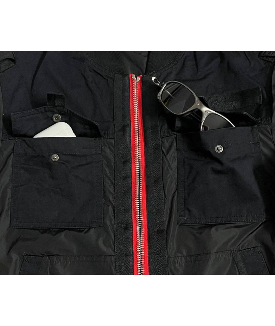DIESEL BLACK GOLD Черная куртка, фото 3