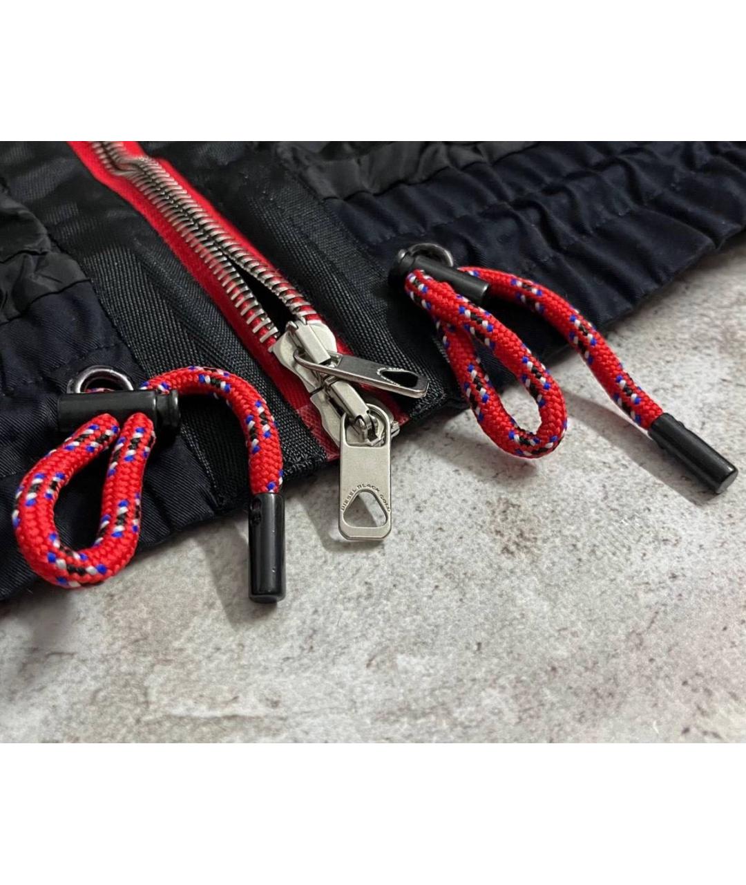 DIESEL BLACK GOLD Черная куртка, фото 5
