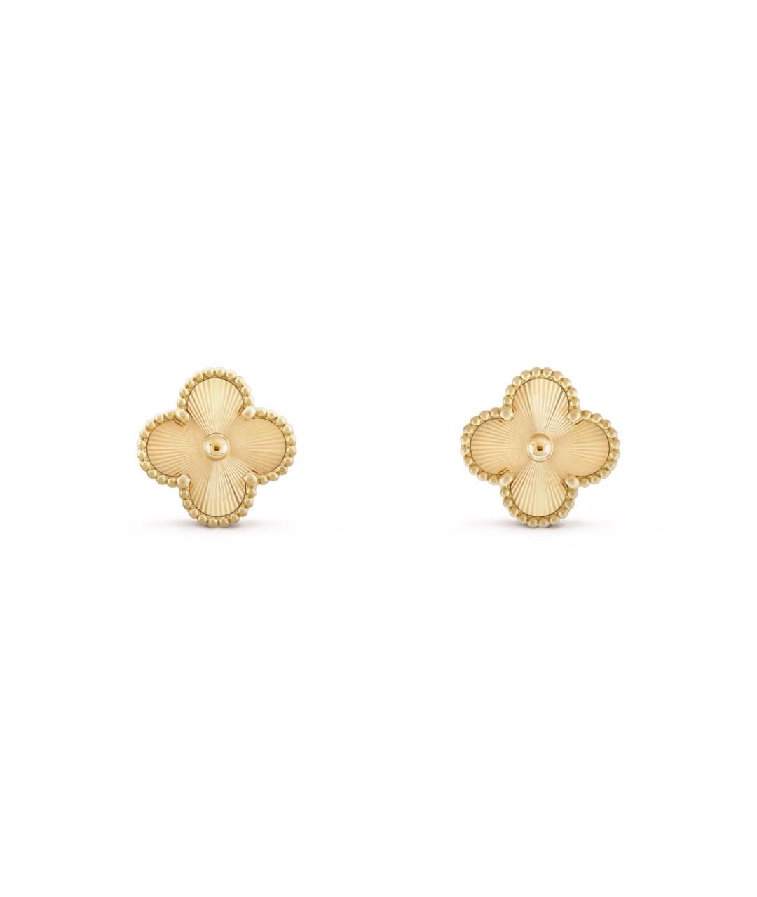 VAN CLEEF & ARPELS Золотые серьги из желтого золота, фото 1