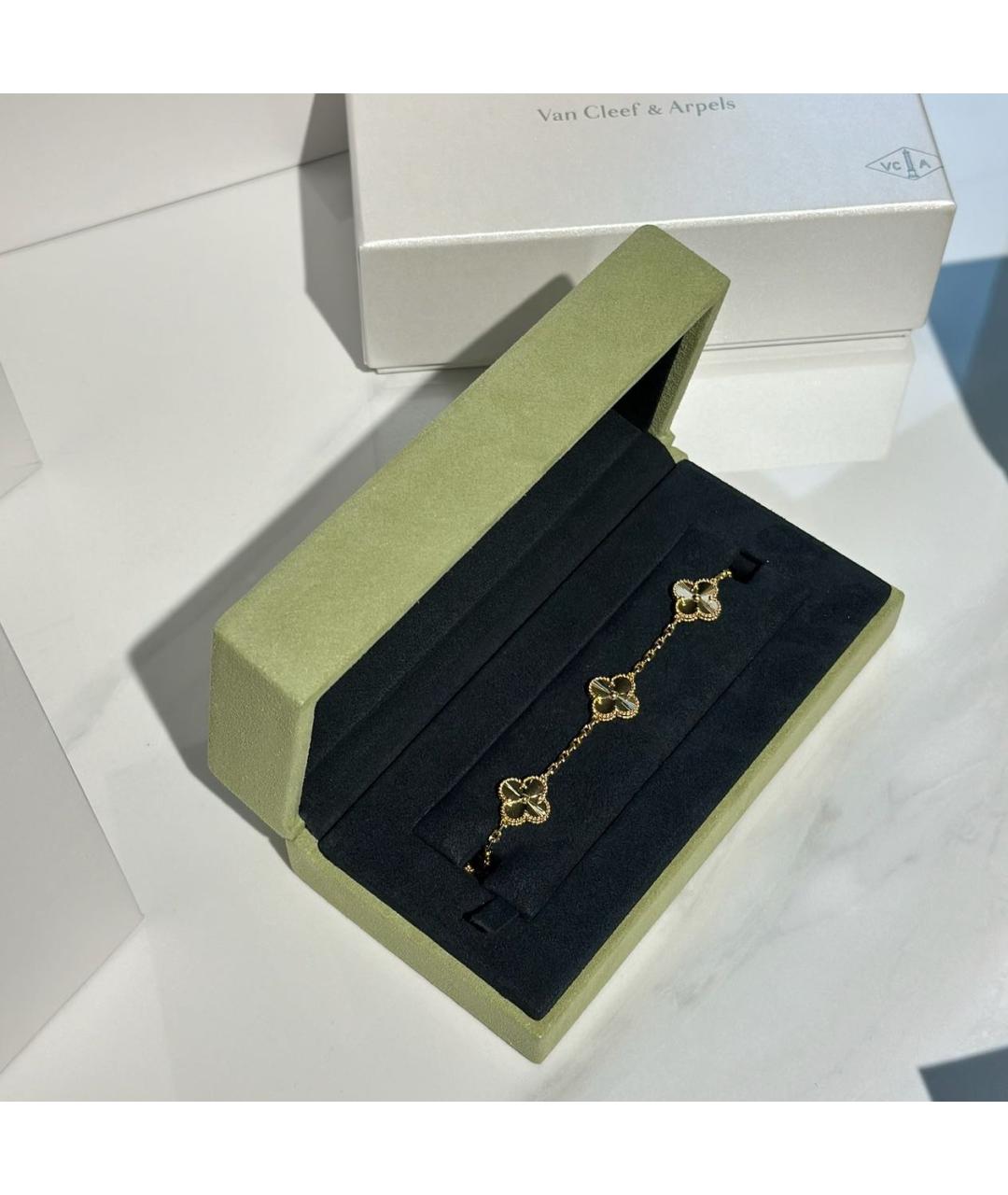 VAN CLEEF & ARPELS Золотой браслет из желтого золота, фото 4