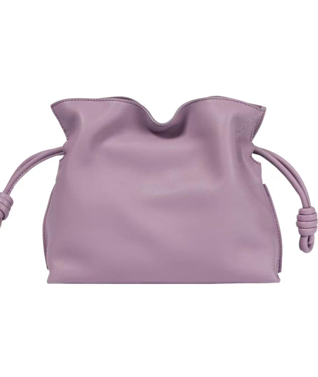 LOEWE Фиолетовая кожаная сумка через плечо, фото 6