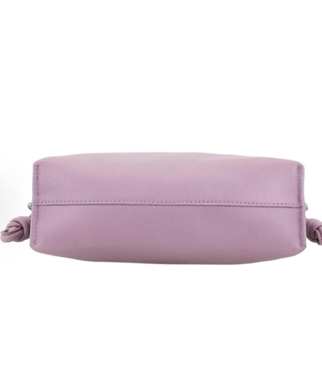 LOEWE Фиолетовая кожаная сумка через плечо, фото 4