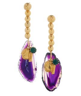 SAINT LAURENT Серьги