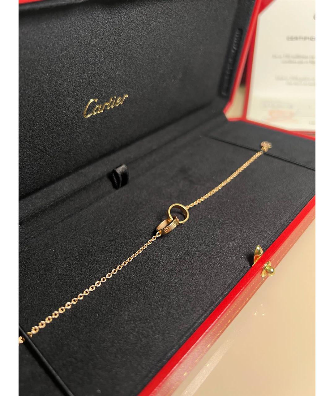 CARTIER Золотой браслет из розового золота, фото 4