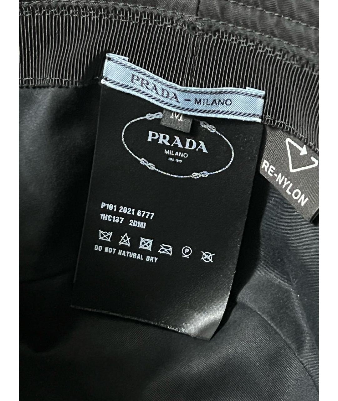 PRADA Черная панама, фото 8