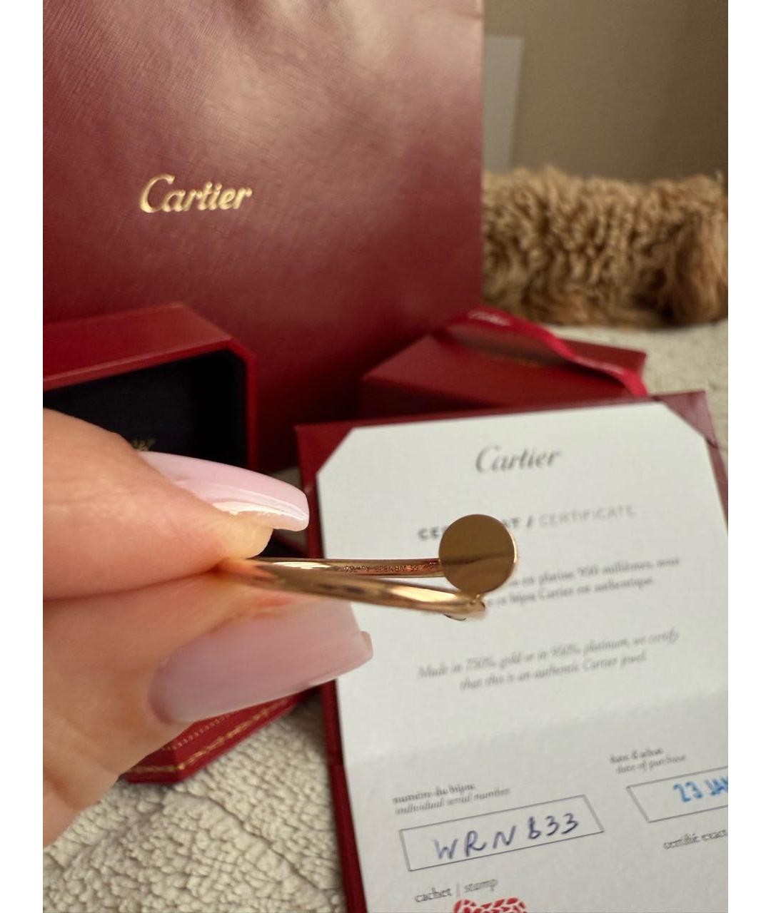 CARTIER Золотое кольцо из розового золота, фото 2
