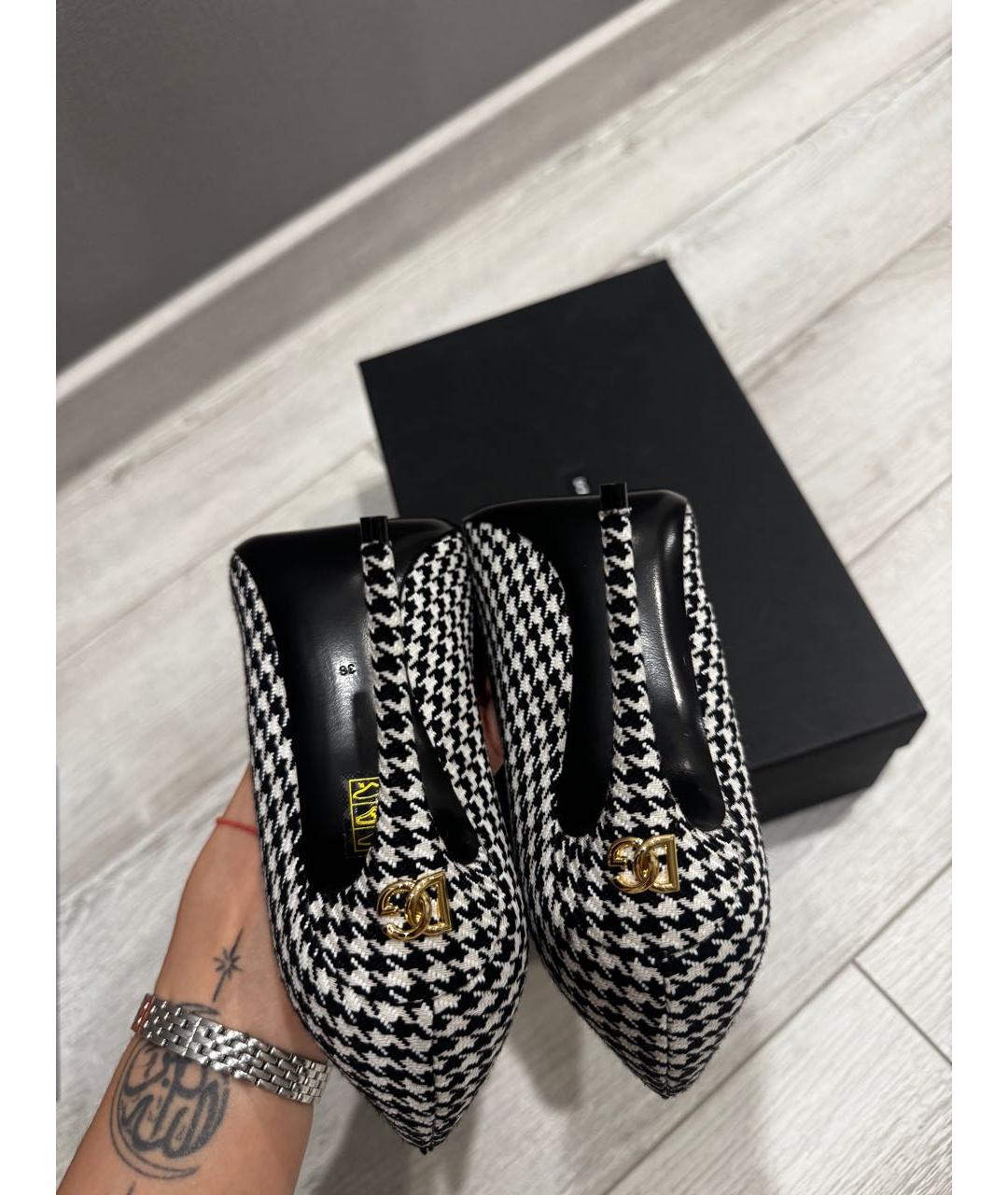 DOLCE&GABBANA Текстильные туфли, фото 4