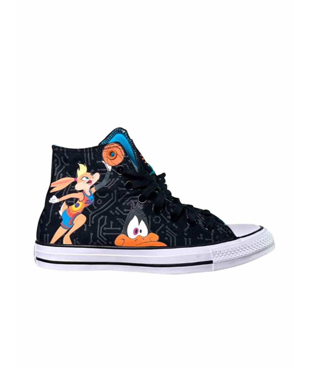 CONVERSE Черные текстильные кеды, фото 1