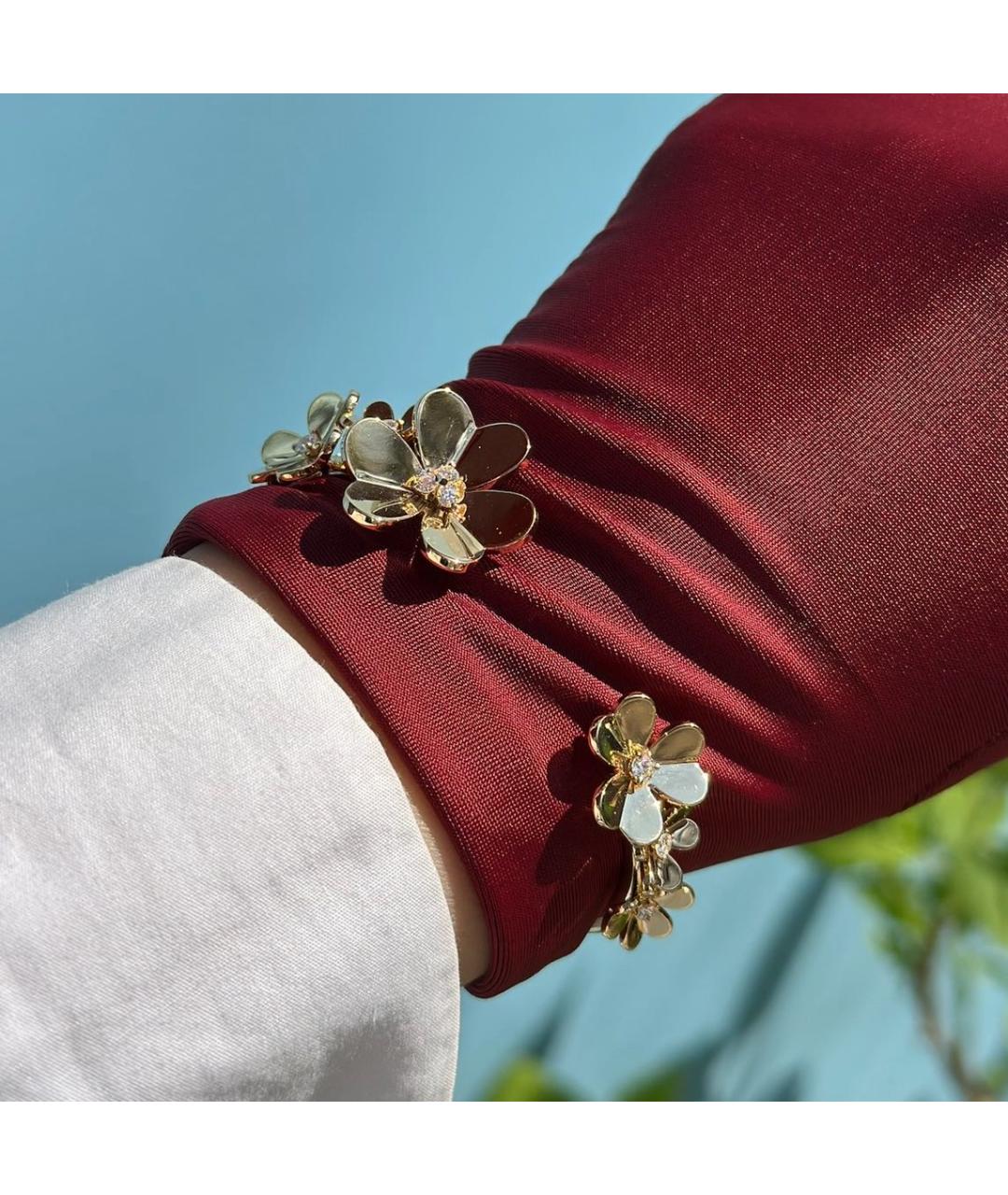 VAN CLEEF & ARPELS Золотой браслет из желтого золота, фото 4
