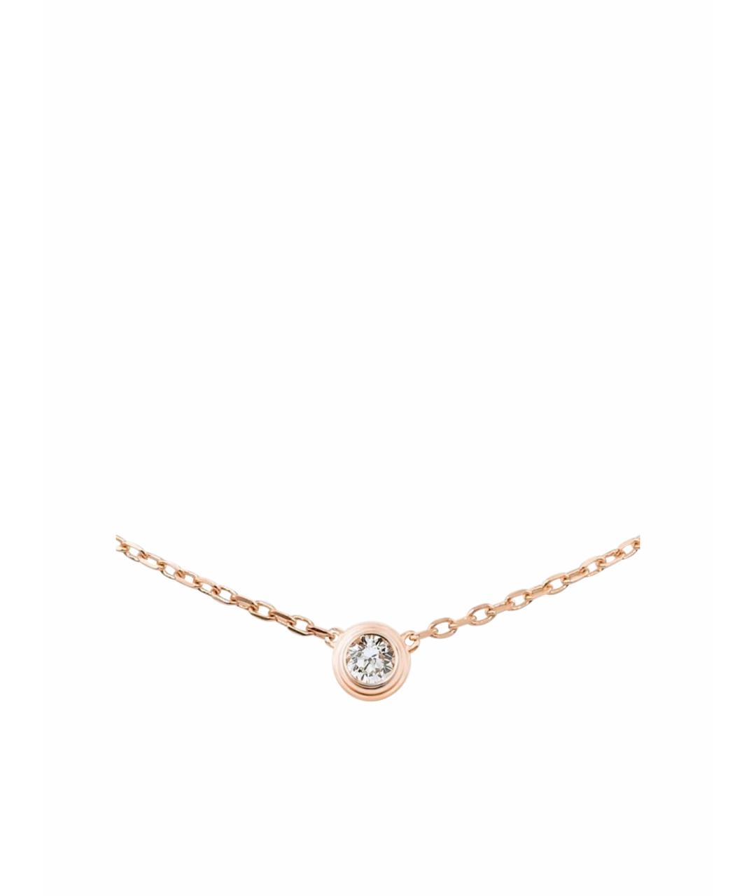 CARTIER Золотая подвеска из розового золота, фото 1