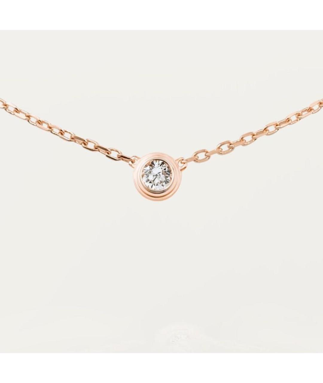 CARTIER Золотая подвеска из розового золота, фото 8