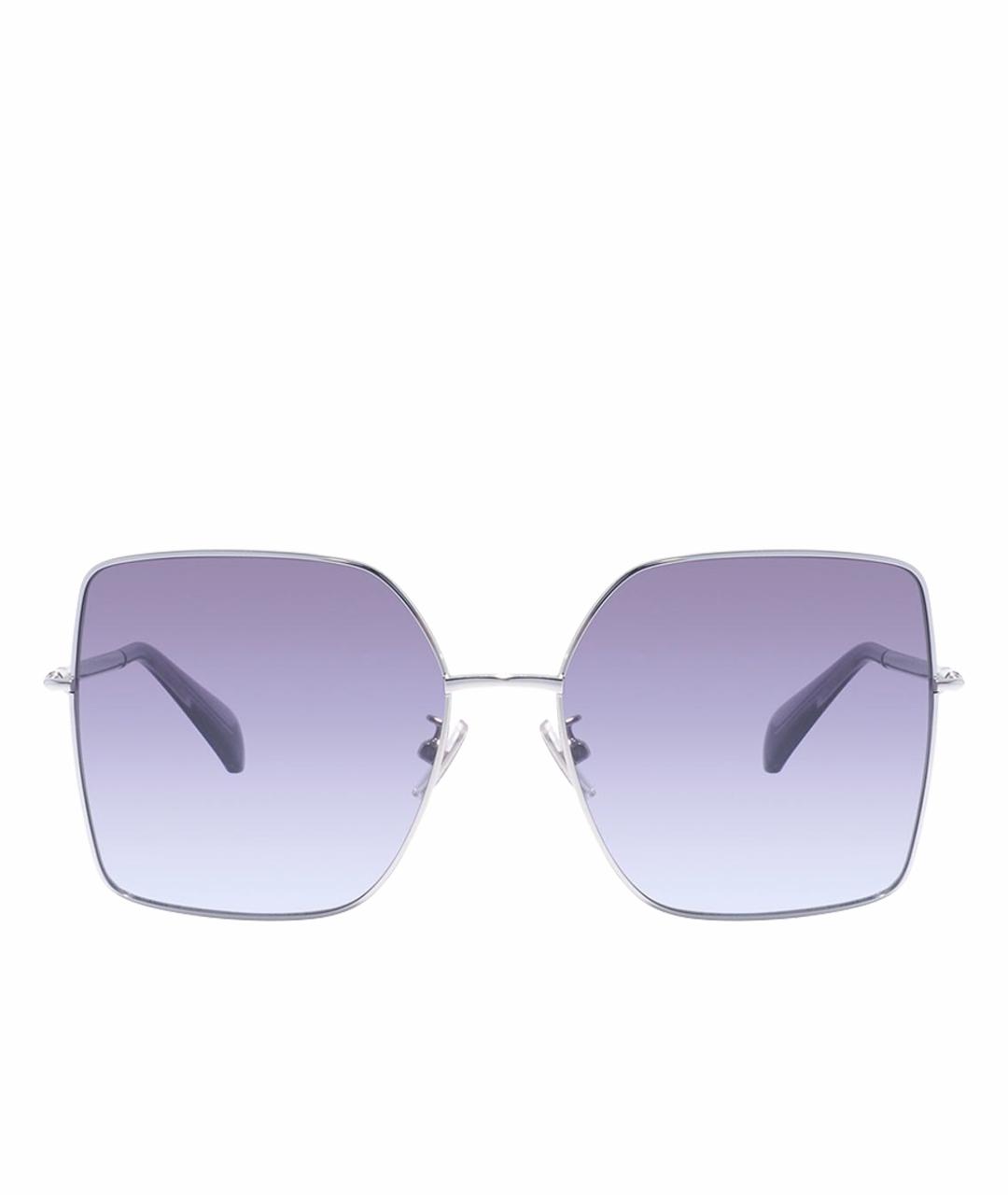 MAX MARA Фиолетовые пластиковые солнцезащитные очки, фото 1