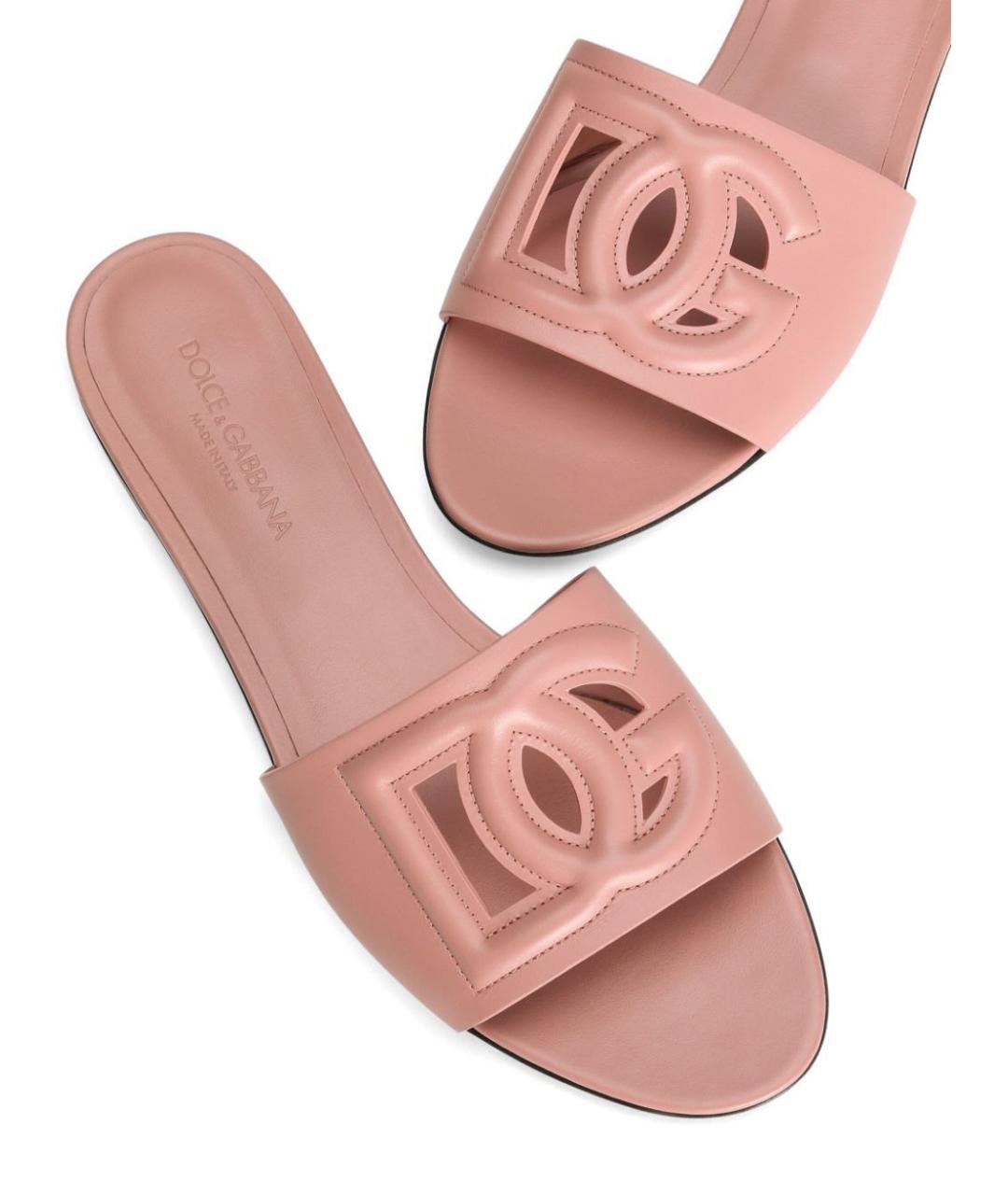 DOLCE&GABBANA Розовые сандалии, фото 3
