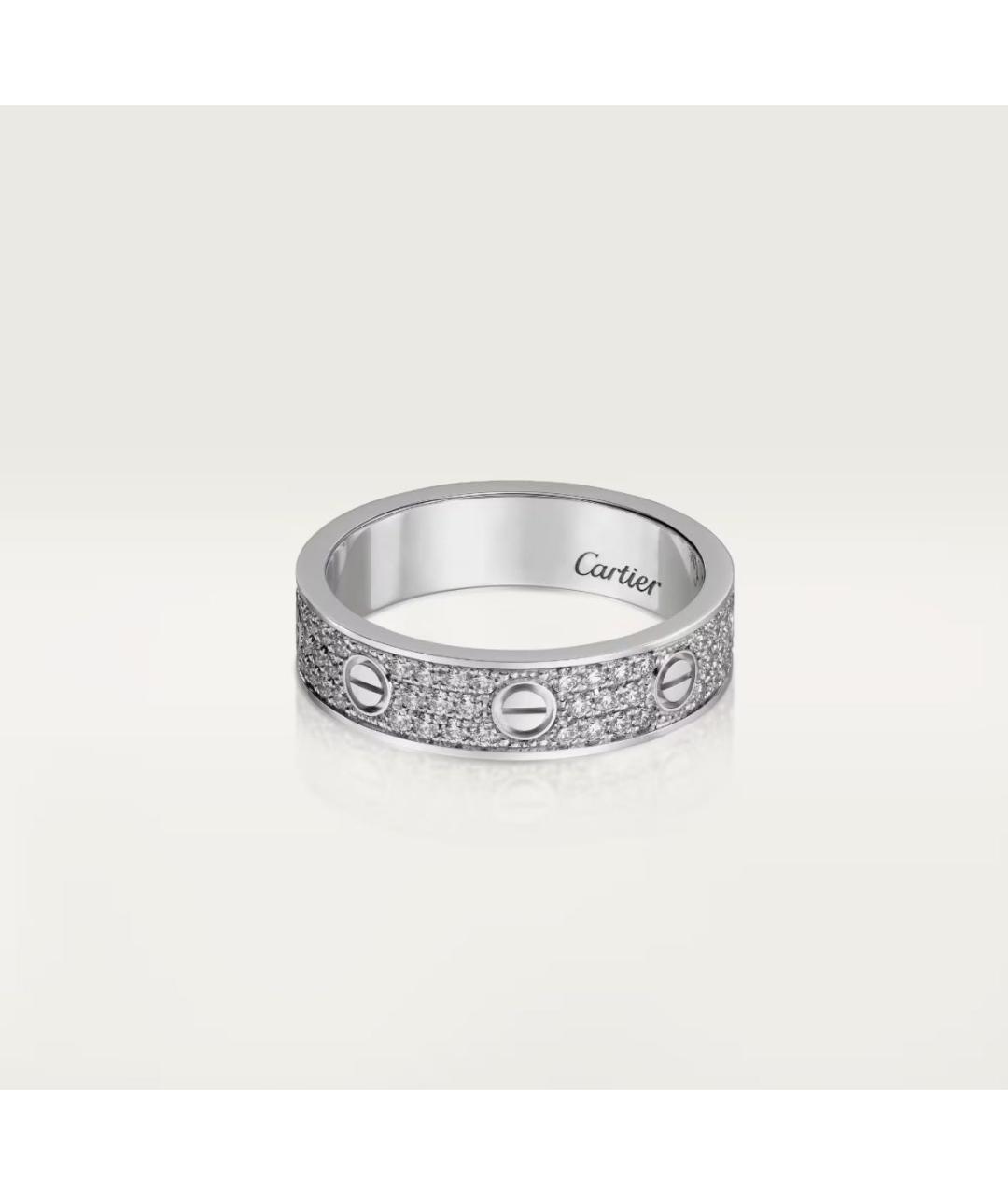 CARTIER Кольцо из белого золота, фото 3