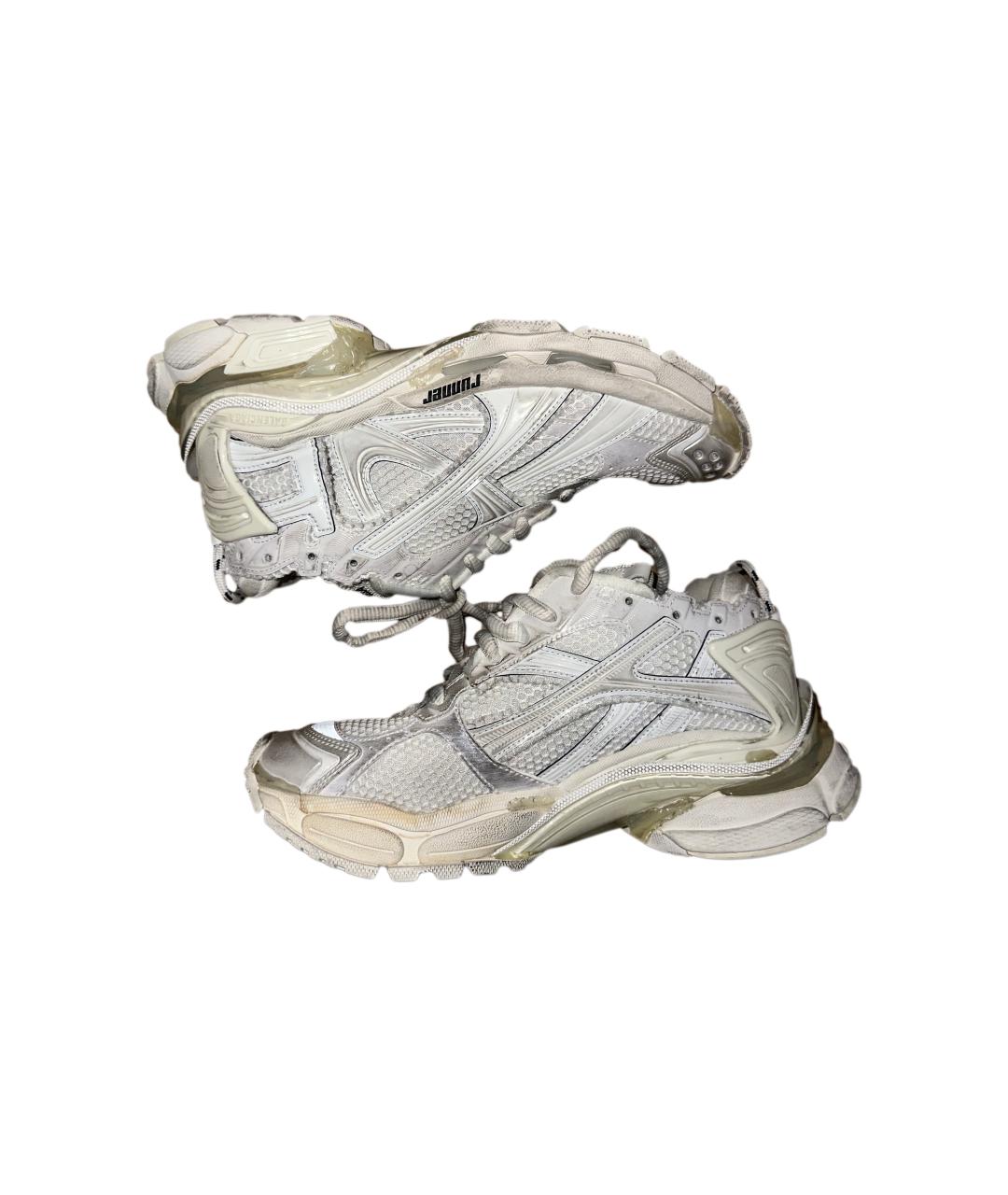 BALENCIAGA Белые кроссовки, фото 2