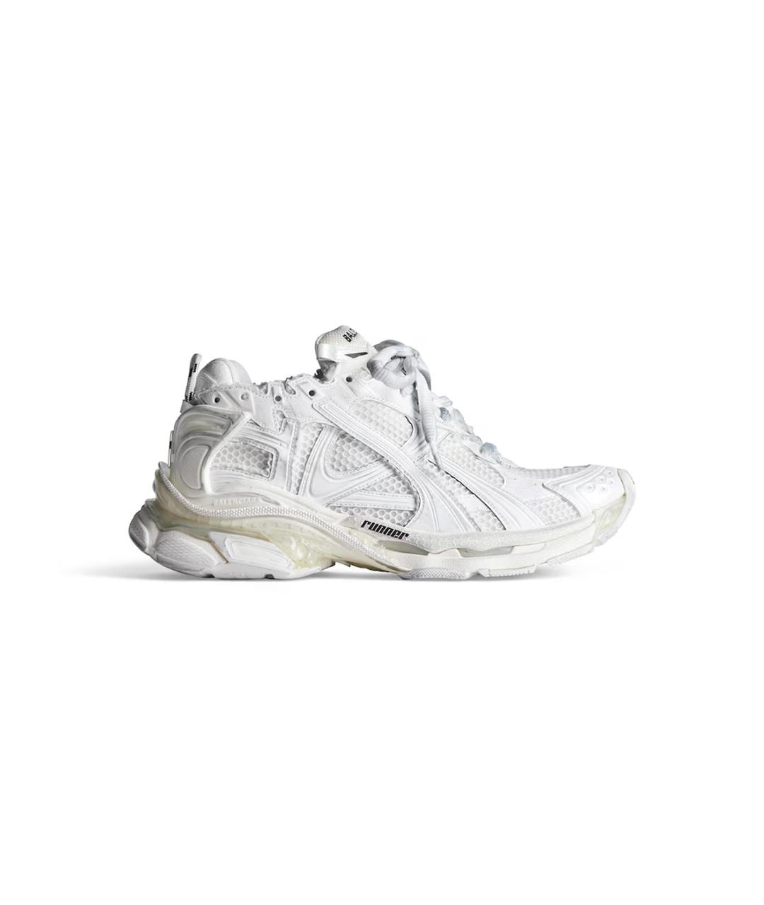BALENCIAGA Белые кроссовки, фото 6