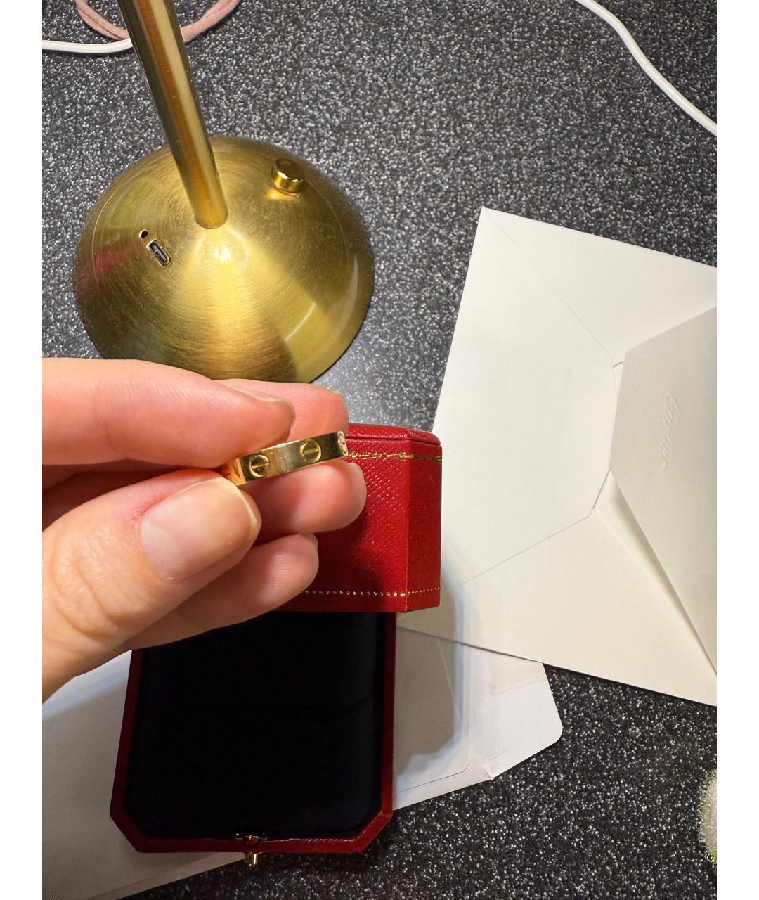 CARTIER Золотое кольцо из желтого золота, фото 3