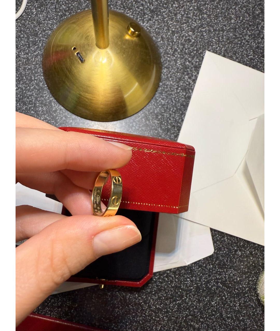 CARTIER Золотое кольцо из желтого золота, фото 2