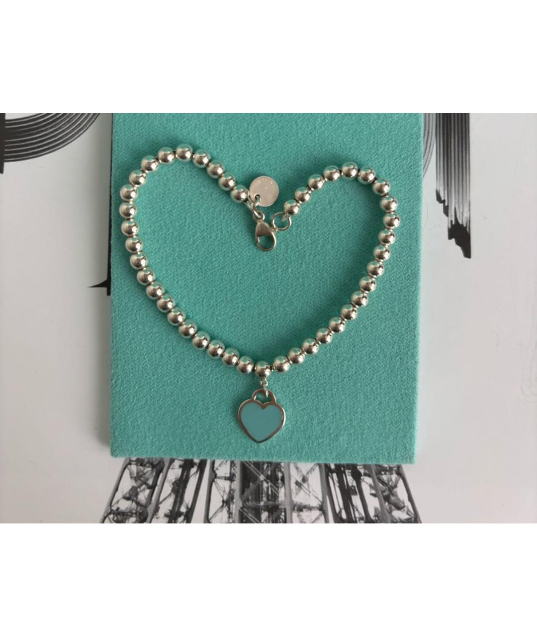 TIFFANY&CO Серебрянный серебряный браслет, фото 3