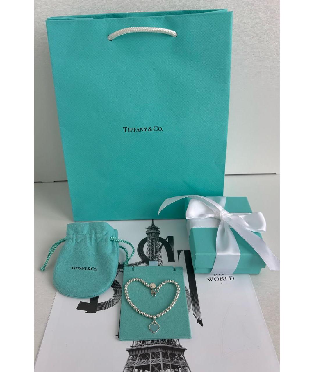 TIFFANY&CO Серебрянный серебряный браслет, фото 2