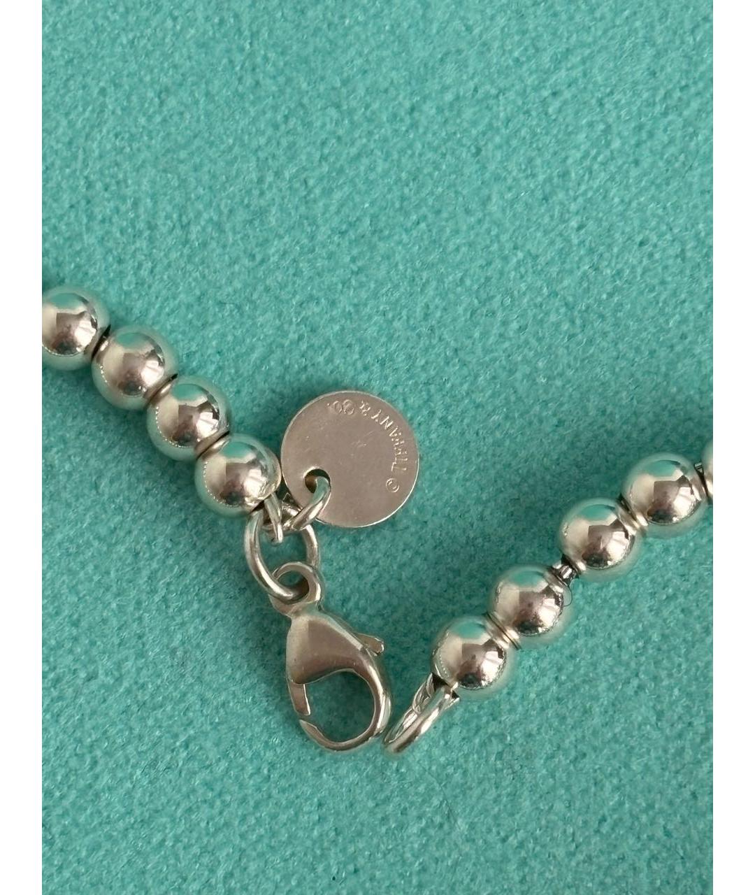 TIFFANY&CO Серебрянный серебряный браслет, фото 4