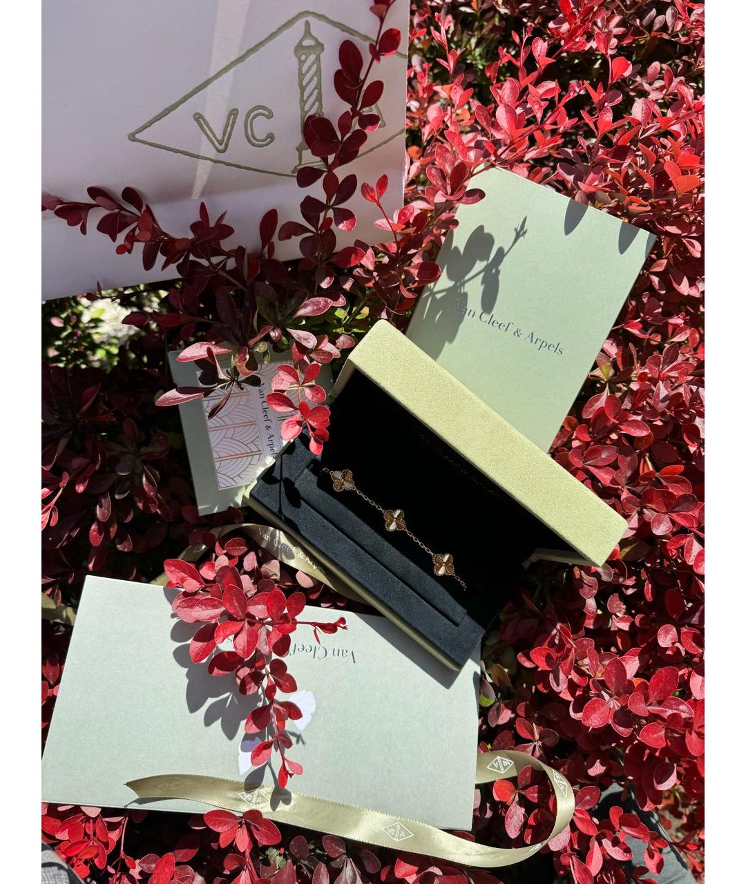 VAN CLEEF & ARPELS Золотой браслет из желтого золота, фото 2