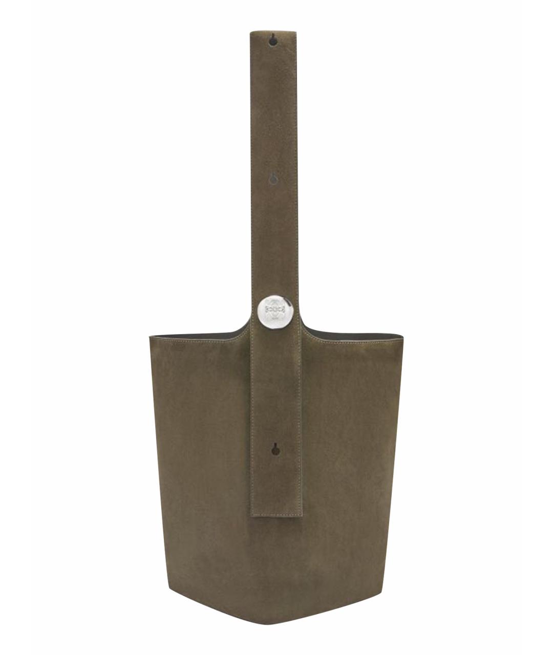 LOEWE Хаки сумка тоут, фото 1