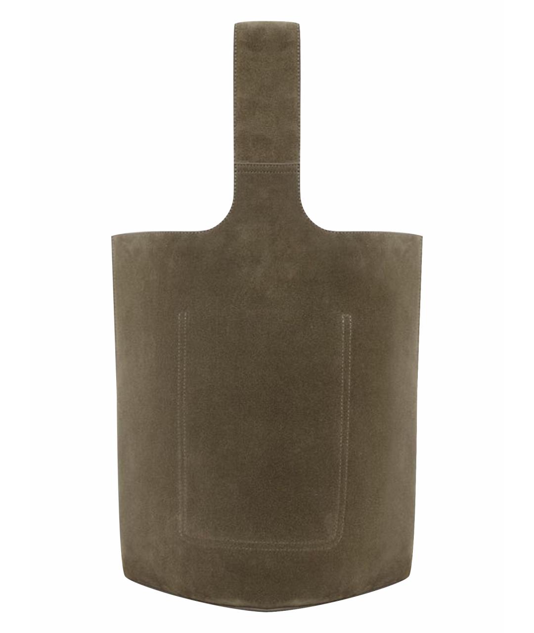 LOEWE Хаки сумка тоут, фото 13