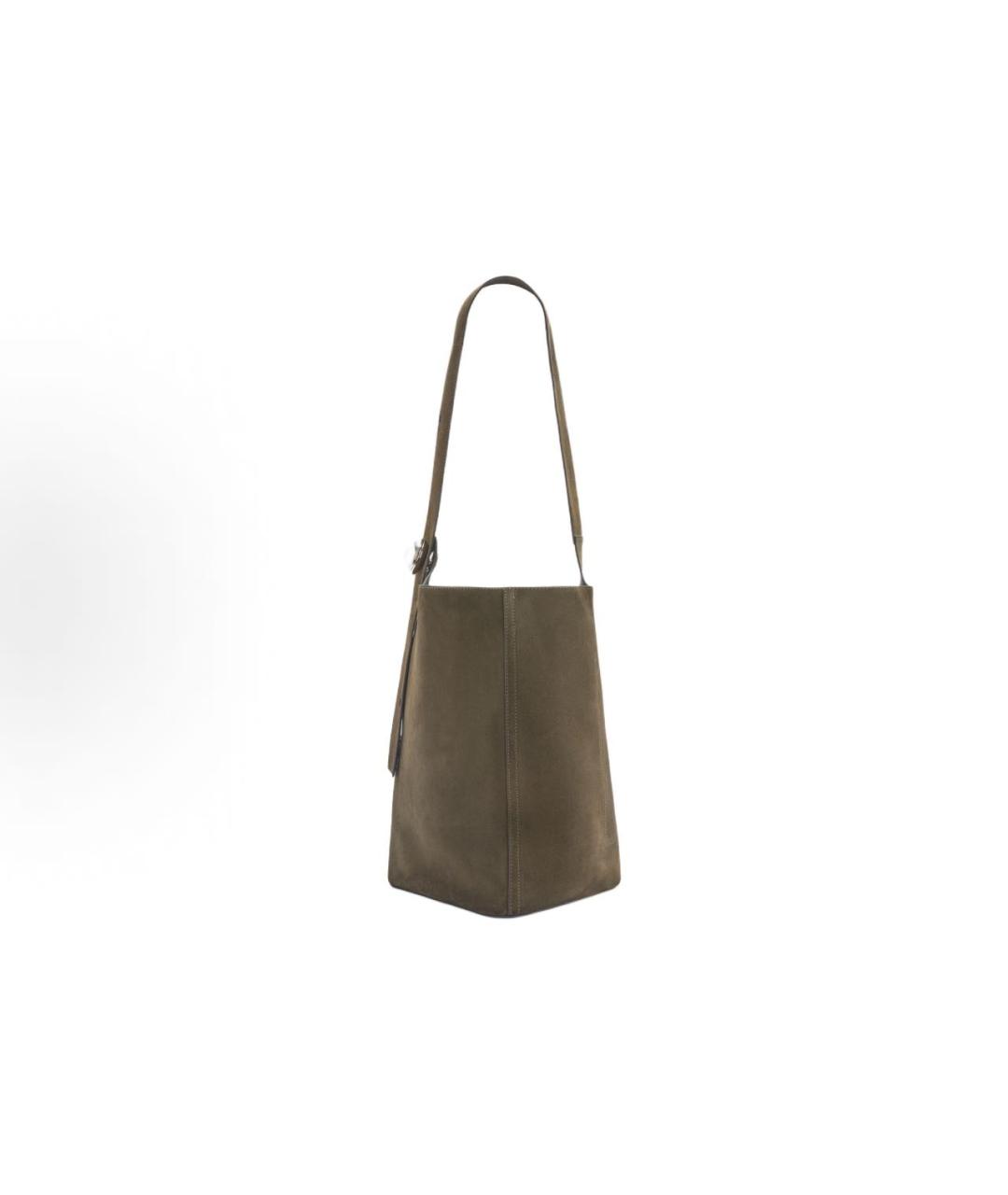 LOEWE Хаки сумка тоут, фото 3
