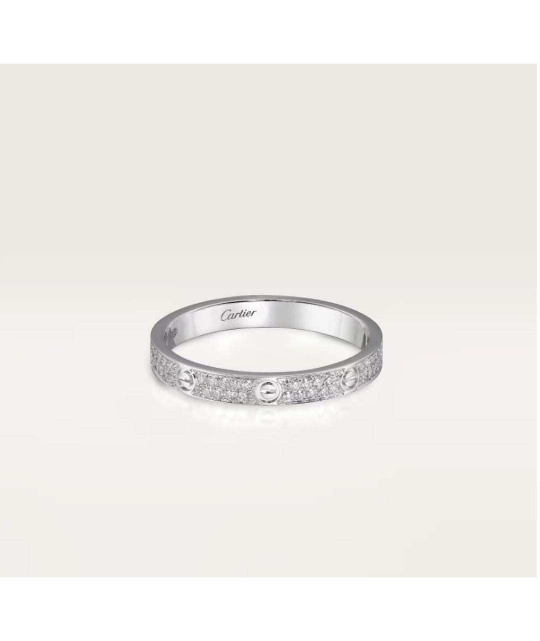 CARTIER Кольцо из белого золота, фото 4
