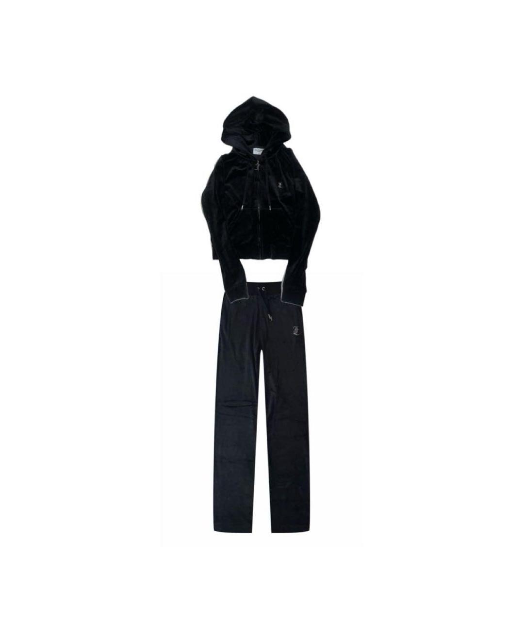 JUICY COUTURE Черный полиэстеровый спортивные костюмы, фото 9