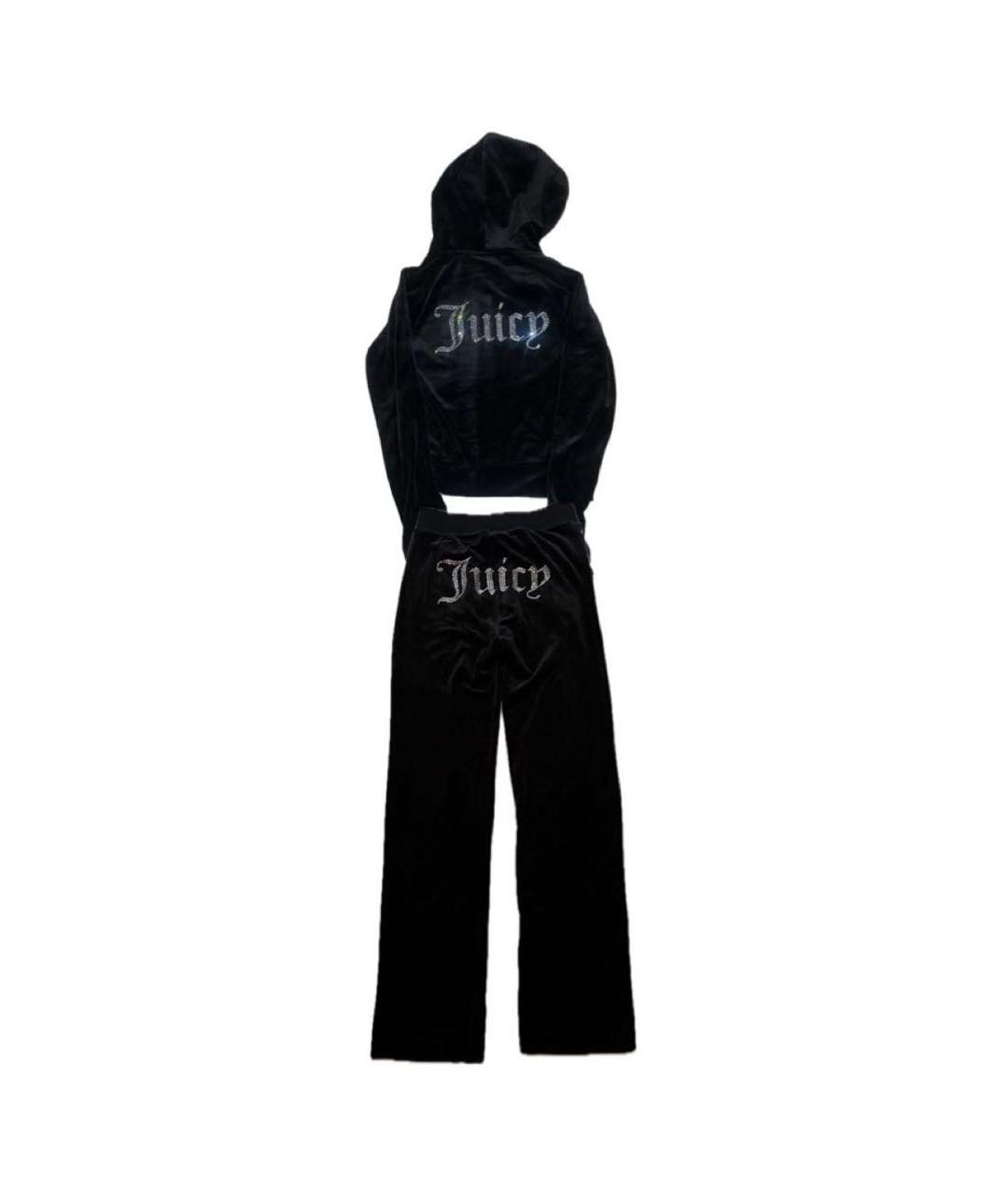 JUICY COUTURE Черный полиэстеровый спортивные костюмы, фото 2