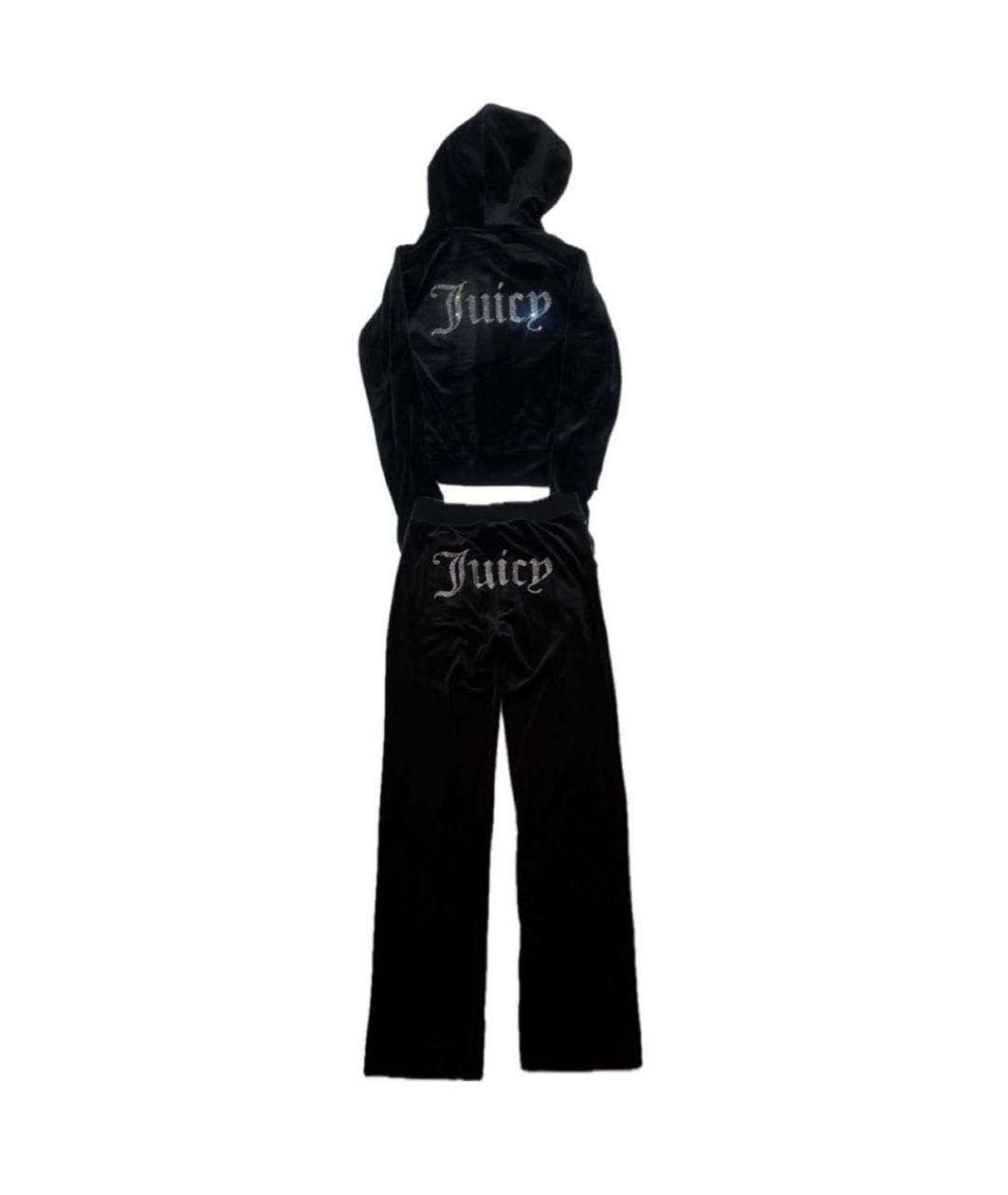 JUICY COUTURE Черный полиэстеровый спортивные костюмы, фото 2