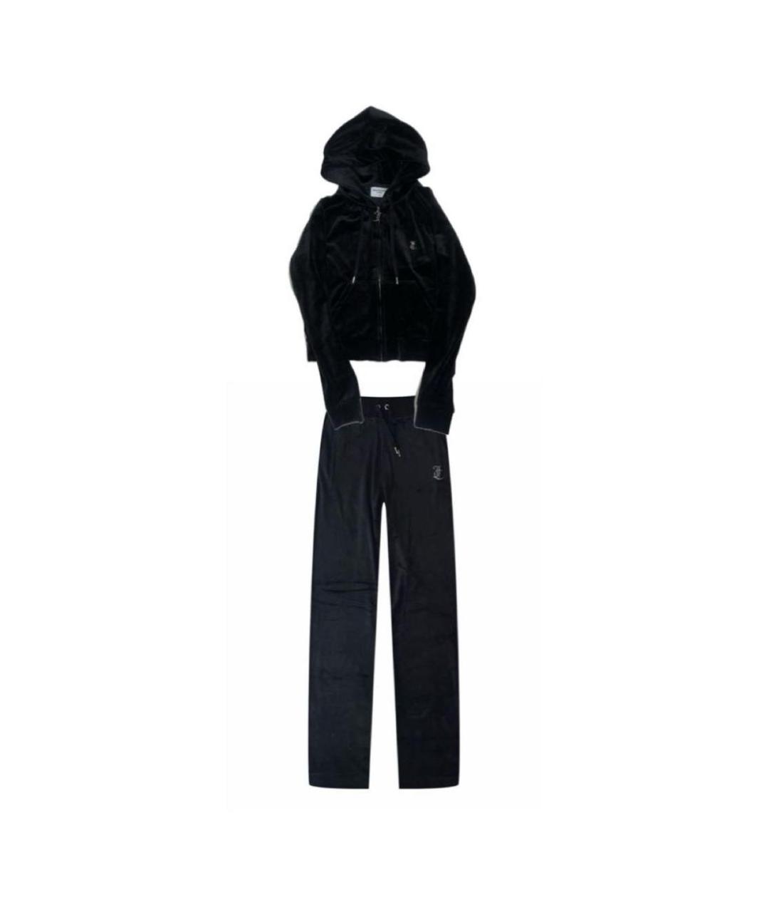 JUICY COUTURE Черный полиэстеровый спортивные костюмы, фото 9