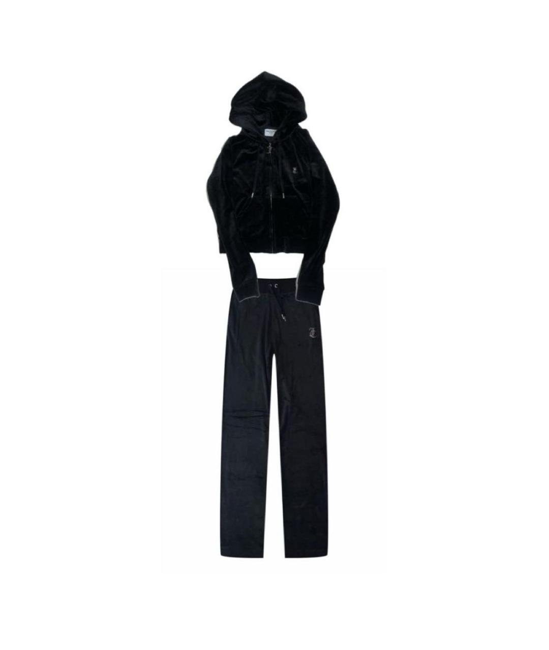 JUICY COUTURE Черный полиэстеровый спортивные костюмы, фото 9