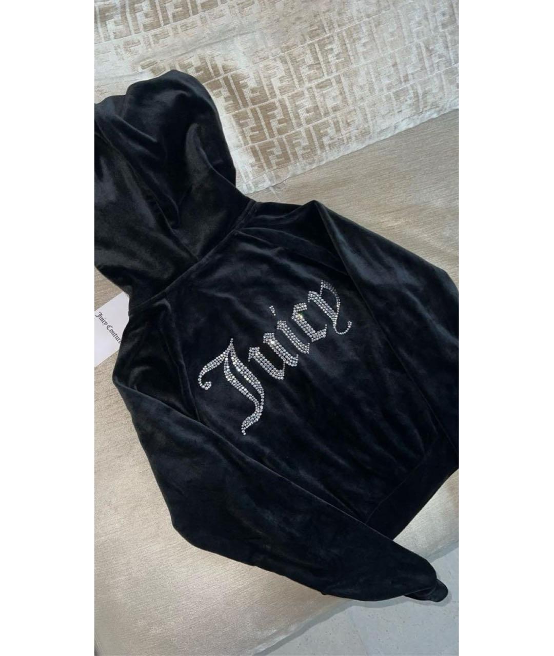 JUICY COUTURE Черный полиэстеровый спортивные костюмы, фото 3