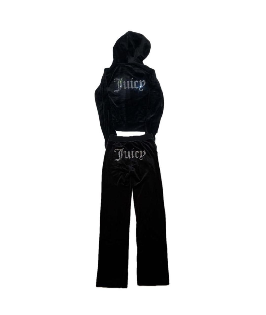 JUICY COUTURE Черный полиэстеровый спортивные костюмы, фото 2