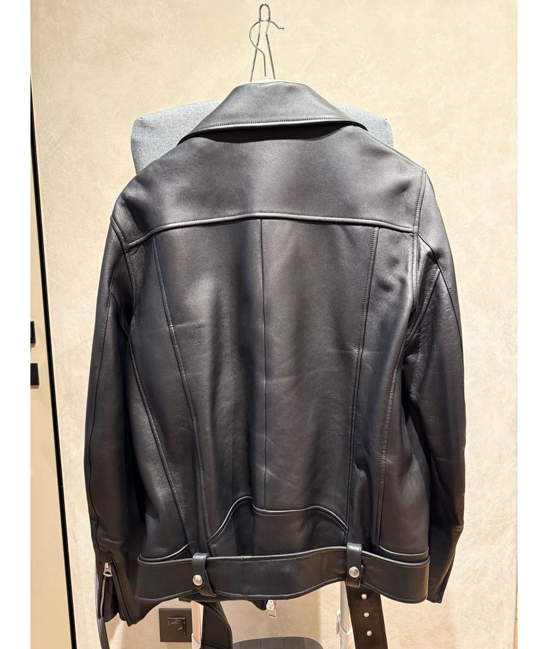 ACNE STUDIOS Черная кожаная куртка, фото 2