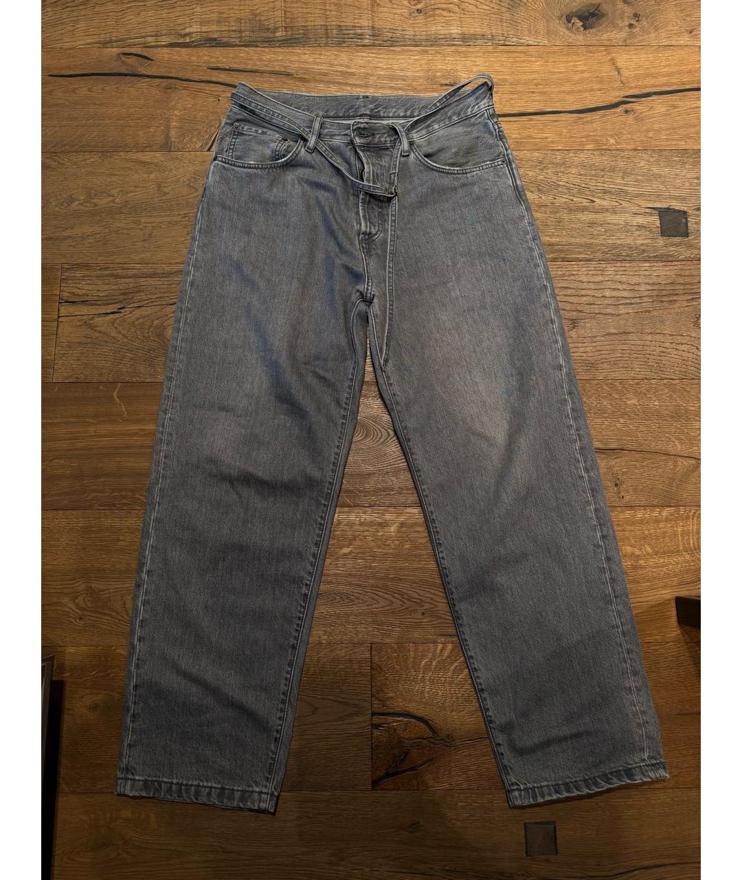 ACNE STUDIOS Серые джинсы, фото 4