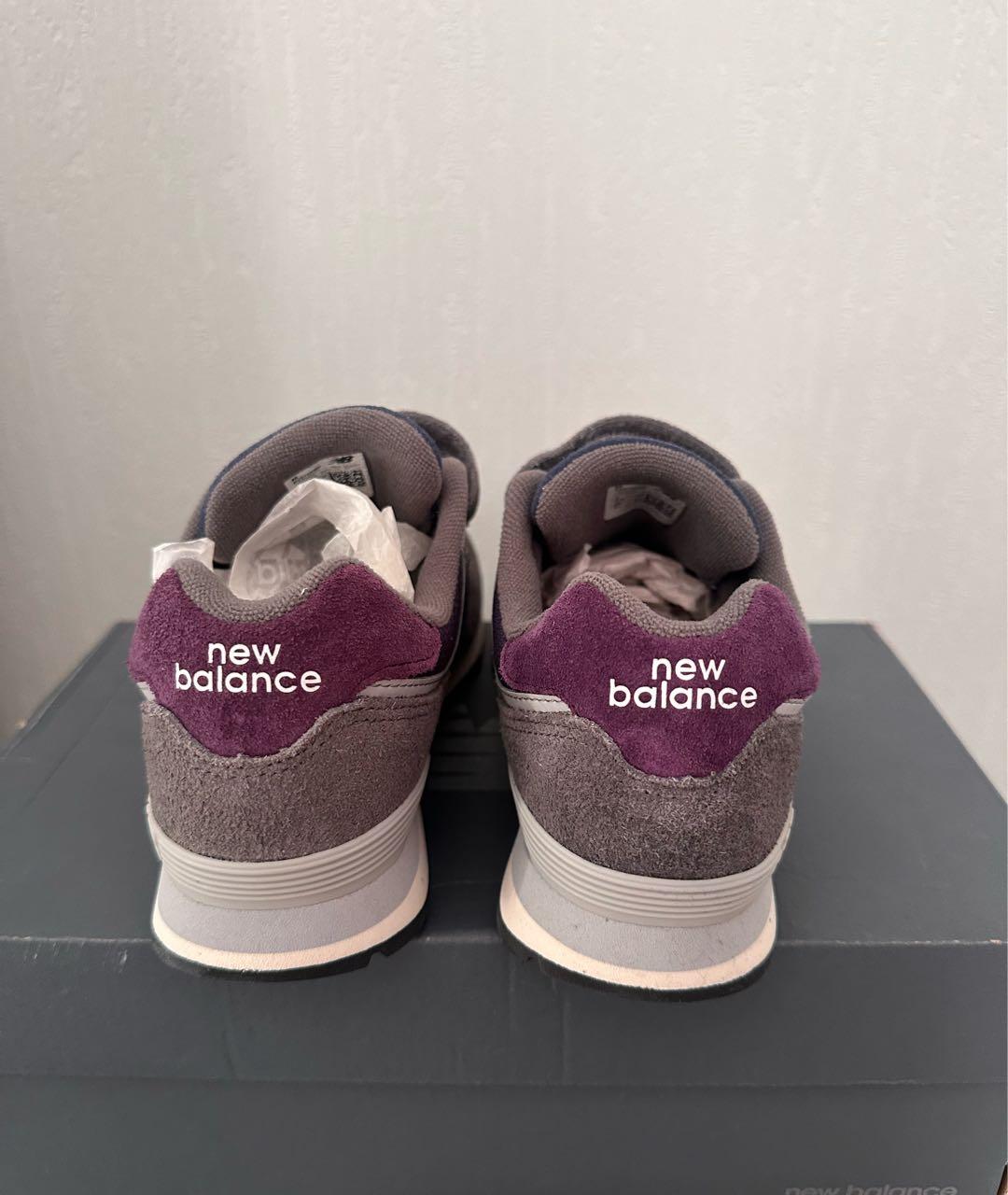 NEW BALANCE Серые замшевые кеды, фото 3