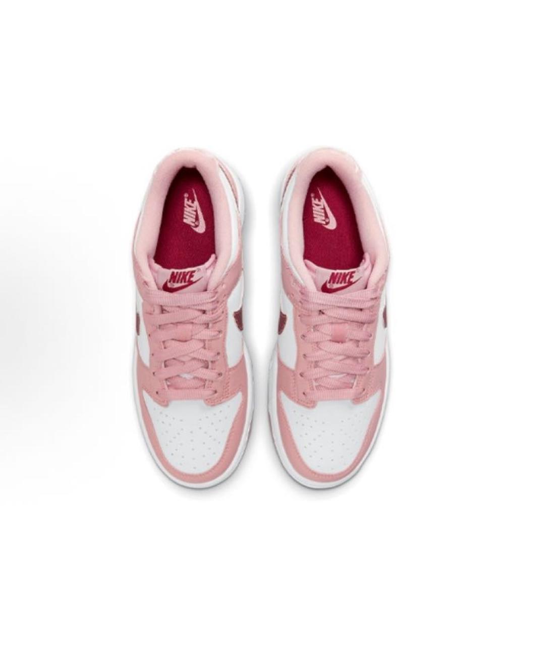 NIKE Розовые кожаные кеды, фото 3