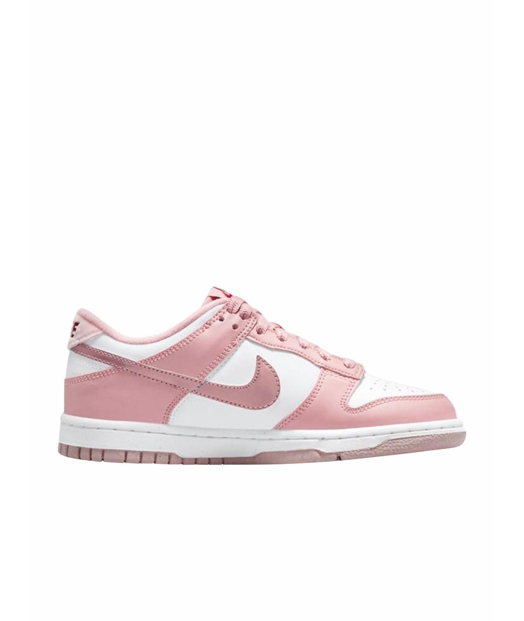 NIKE Розовые кожаные кеды, фото 1