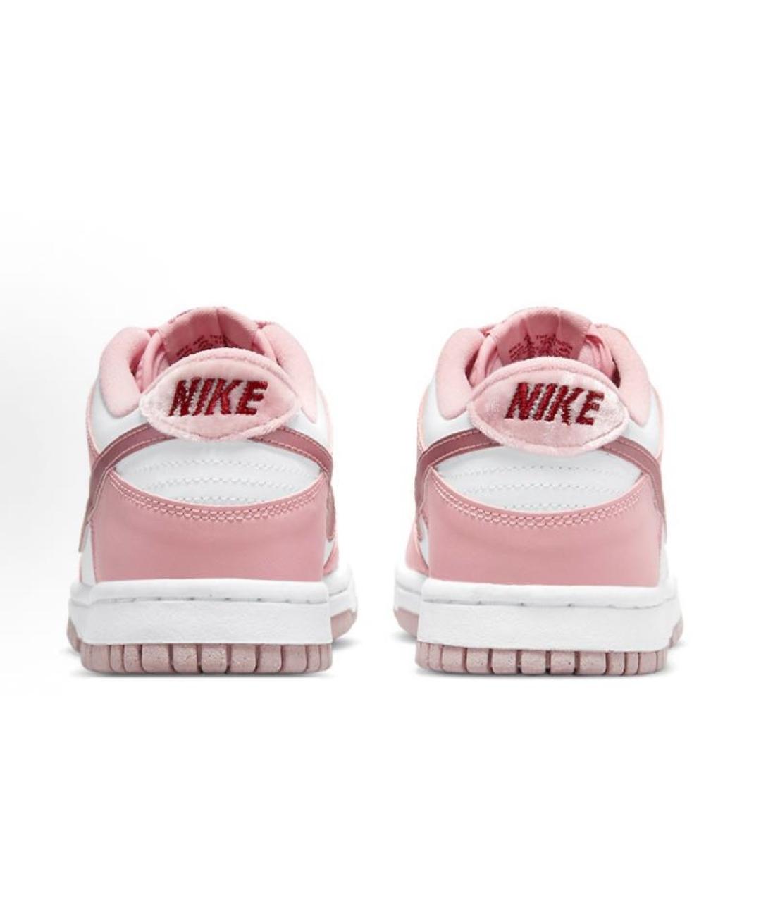 NIKE Розовые кожаные кеды, фото 4