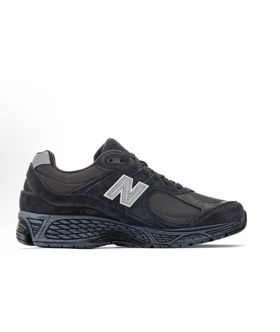 NEW BALANCE Черные низкие кроссовки / кеды из искусственной кожи, фото 9