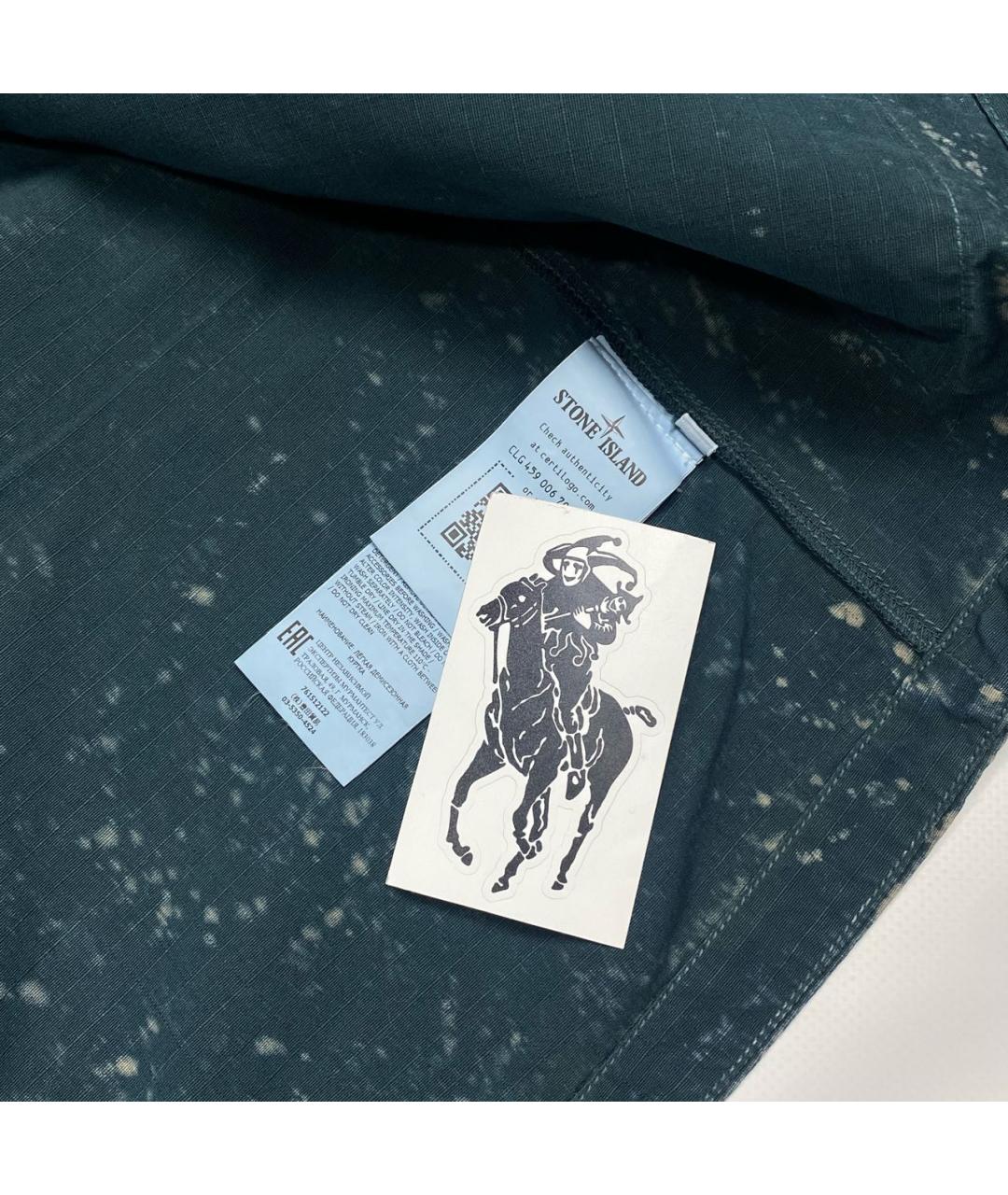 STONE ISLAND Зеленая куртка, фото 5