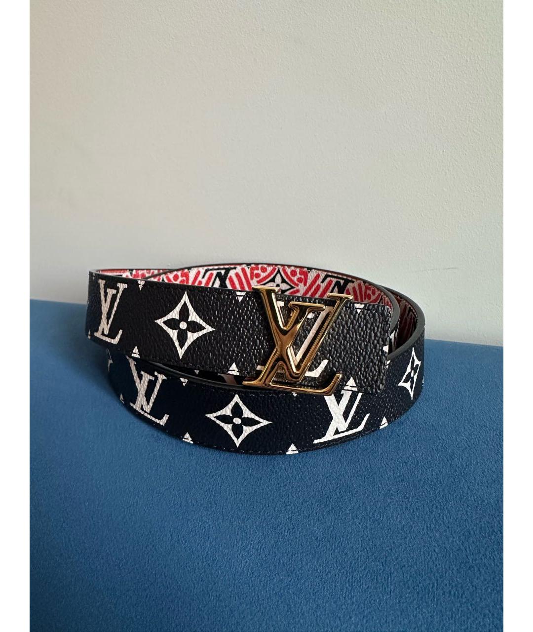LOUIS VUITTON Черный ремень, фото 8
