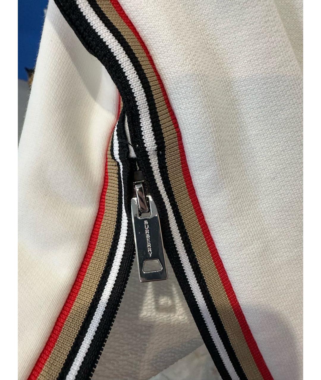 BURBERRY Белое хлопковое платье, фото 6