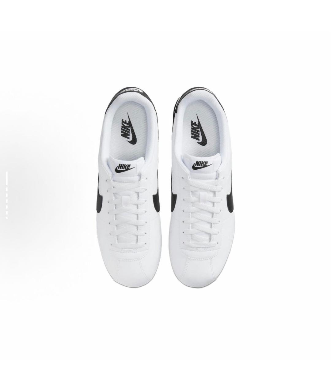 NIKE Белые замшевые низкие кроссовки / кеды, фото 4