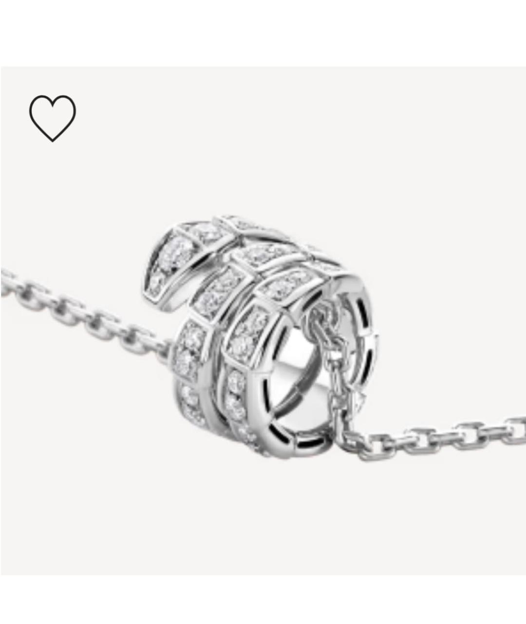 BVLGARI Подвеска из белого золота, фото 2