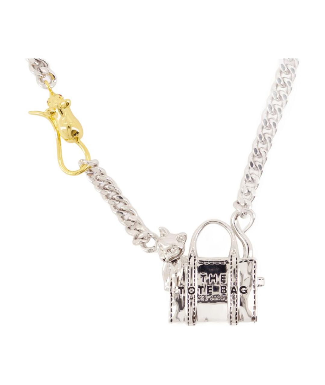 MARC JACOBS Серебряная металлическая цепочка, фото 2